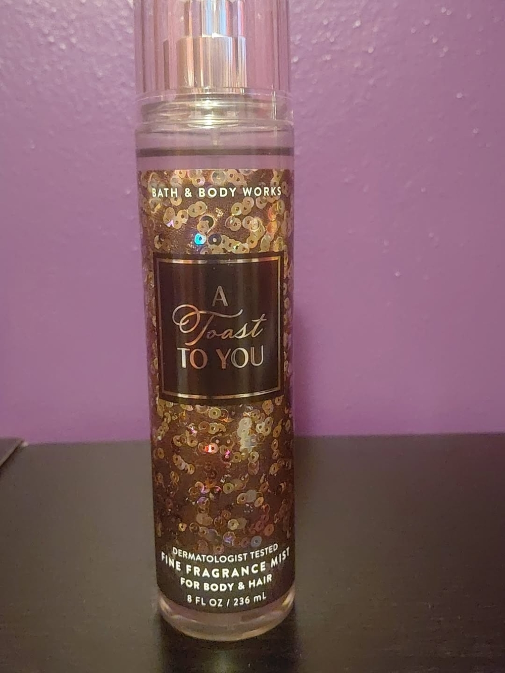 Bath & Body Works Gold Sequin 'A Toast To You' Fine Fragrance Mist